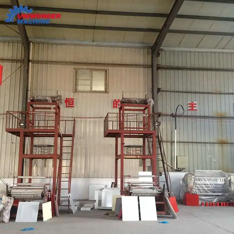 Pe Mini Film Blowing Machine Polyethylene Plastic Film Blowing Machine Price