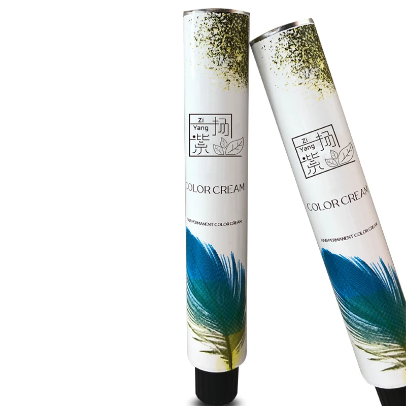 2024 Customizable Metal Tube Packaging 100ml Toothpaste Pure Aluminum Collapsible Packaging Soft Tube