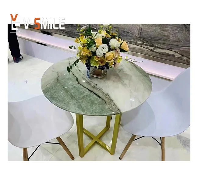 Natural Green Marble Slab Modern Luxury Irish Green Marble for Background Wall