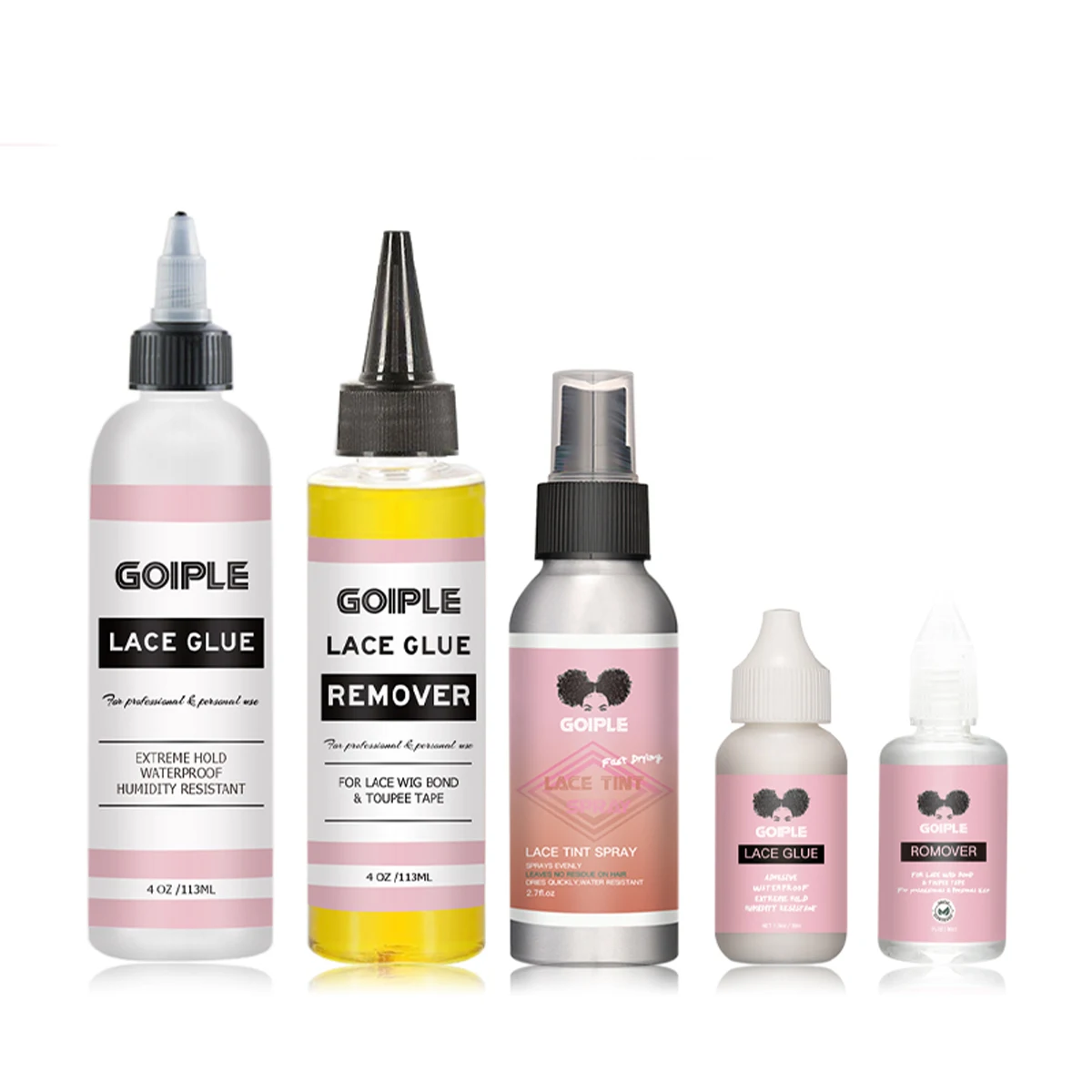 China Manufacturers Private Label Hair Styling Products Liquid Waterproof Lace Front Glue Remover
