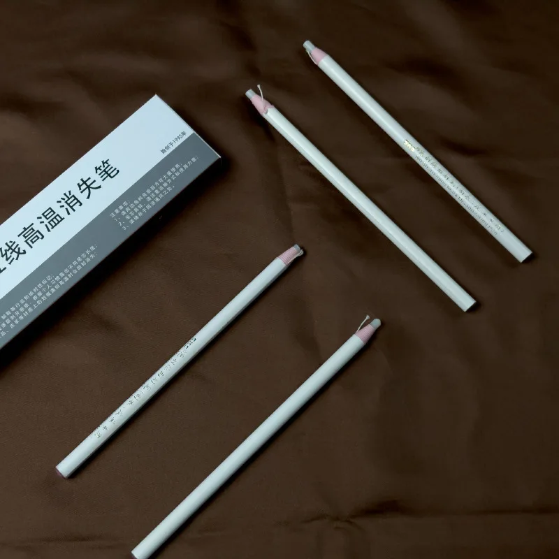 KEARING  Cut Free White Invisible Pencil Invisible Tailor Pencil High Temperature Disappearing Pencil