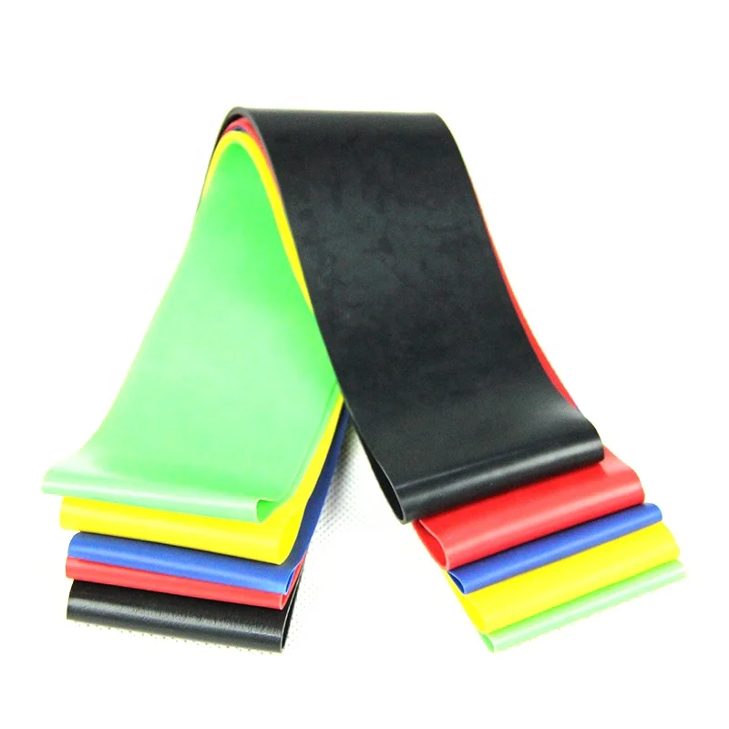 Yoga, Pilates, Crossfitt Free Workout Therapy Stretch Fitness Bands for Leg & Butt Rehabilition