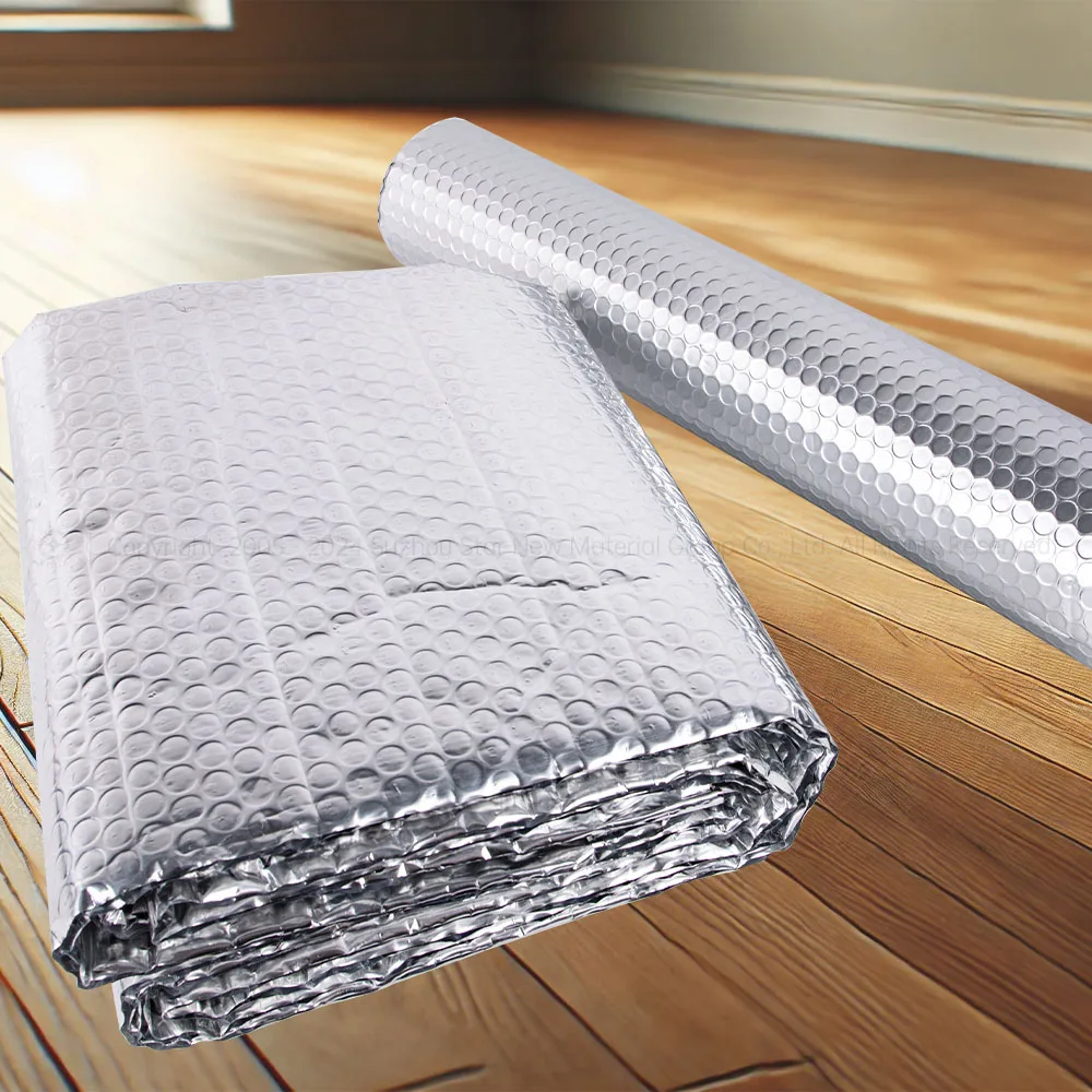 Heater Reflective Aluminum Foil Bubble Foil  4mm 0.5*6m Thermal Insulation Sheet