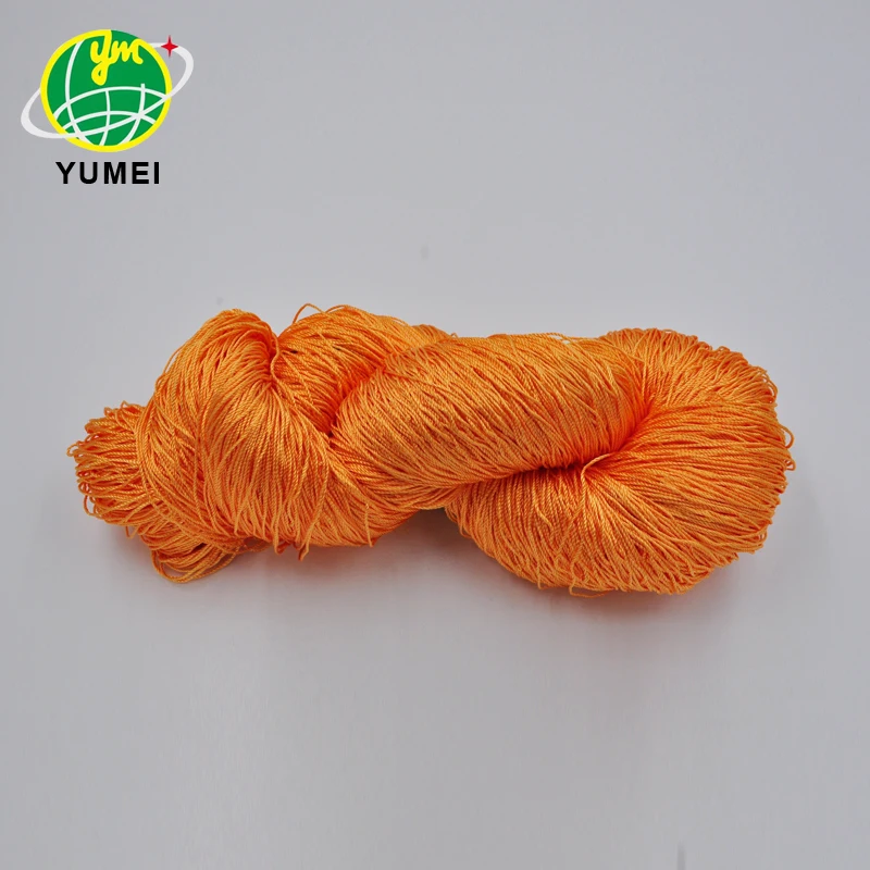 Dyed Viscose Yarn bright rayon filament yarn High Quality with good price for hand knitting carpet and rugs