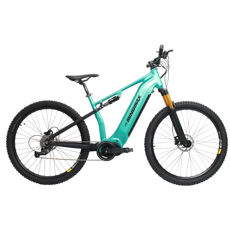 MINMAX bafang Средний привод eu 48v 250w 750w e bike 27,5 29 дюймов городской полный Подвесной Электрический велосипед горный велосипед