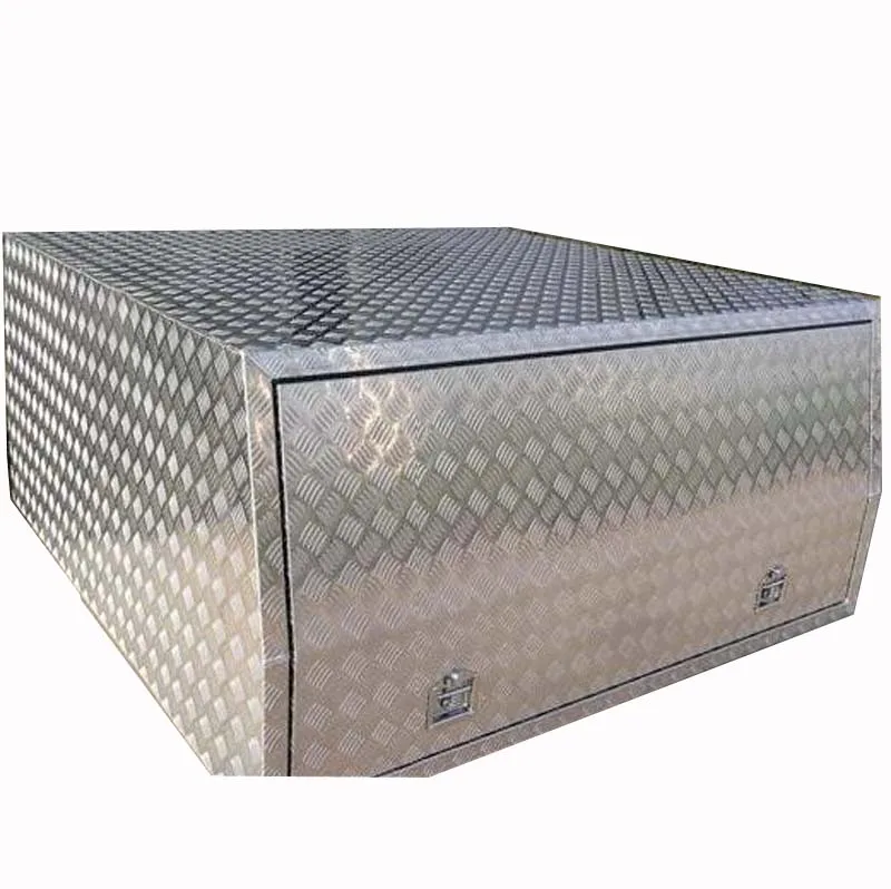 dual/single/extra cab aluminum ute tray and canopy with mud guards, tire carrier and toolbox for pickup truck