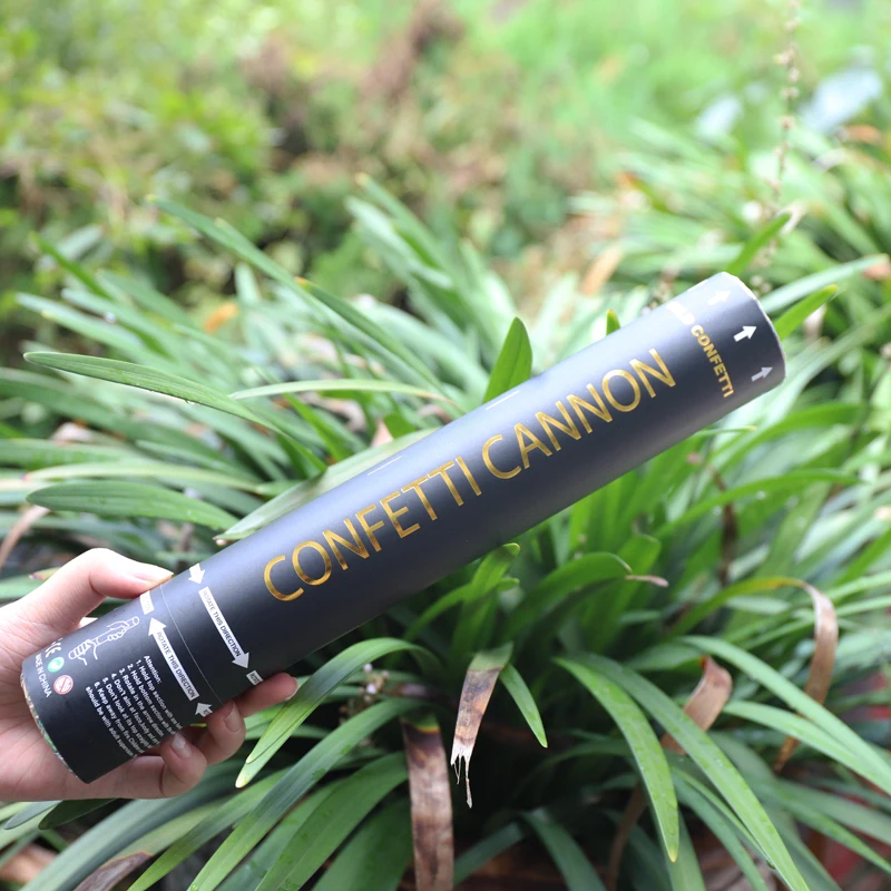 wholesale biodegradable confetti paper with air powered confetti cannon confetti shooter