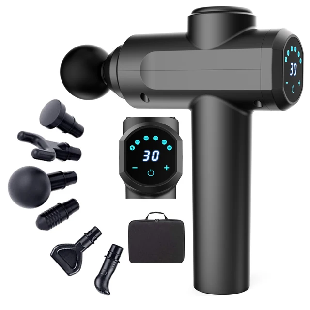 Phenitech  Massage Gun  with 6 Massage Heads Deep Tissue  Muscle Gun Massage  Mini