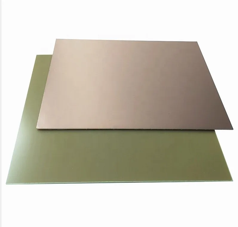 
 Двухсторонняя ламинированная плита, плакированный лист fr4 pcb, Плакированный медью ламинат  