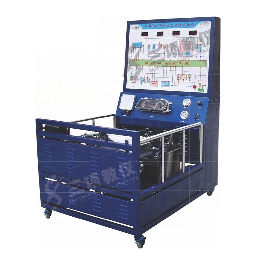 Automatic Educational Equipment  Electronic Control Engine Test Bench Equipment for Comprehensive  Vocational School Training