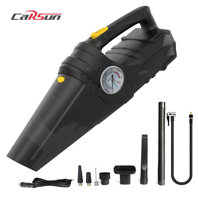 4 In 1 Car Inflator Compressor Design Tire Air Pump Rechargeable Multifunctional Portable For Car Inflator