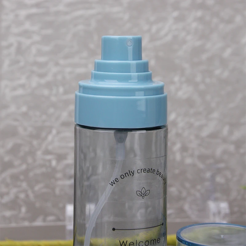 Round Shape Plastic Spray Bottle and High-quality Empty Body Mist Bottle for Customizable Spray Bottle