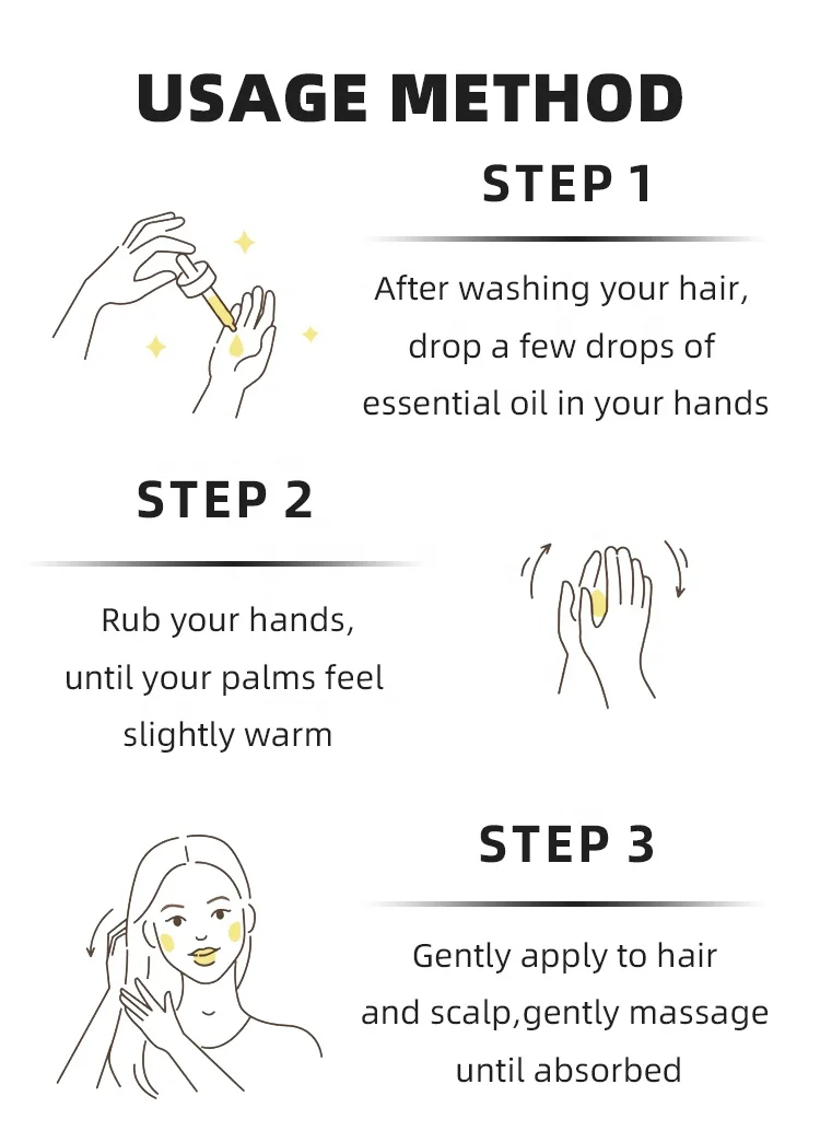 Customized Enhances Hair Thickness Fast Hair Growth Regrowth Oil Pure And Natural Batana Oil Men Women