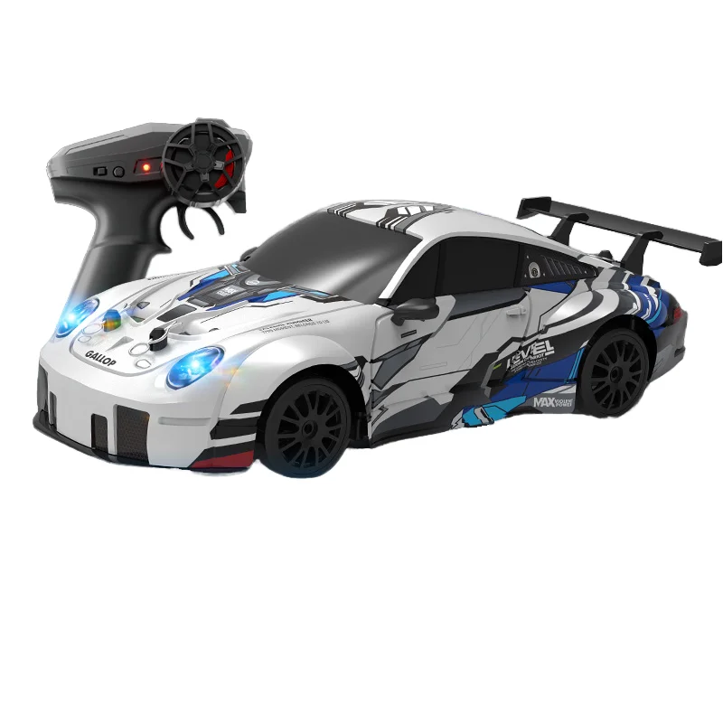 1/24 Mini 4x4 2.4G 4WD Remote Control Racing Car High-Speed Drift Stunt Toy for Kids USB Cable Included for Girls