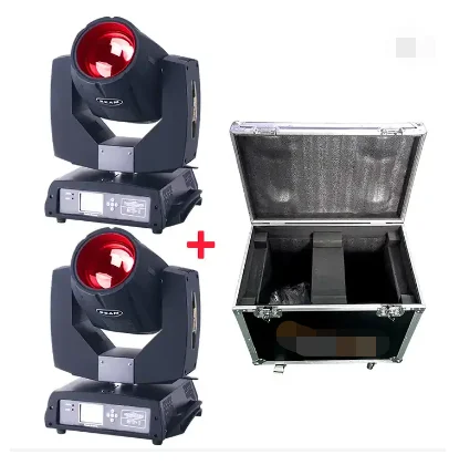 IP33  2 PCS 230w 7r Sharpy Beam 230 Moving Head Dj Light Beam 7r Moving Head  with road case