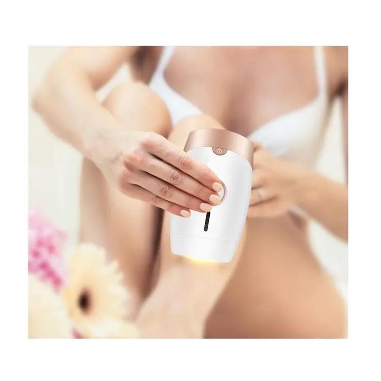 Mini Instrument Electric Depilator Skin Care Device Home Use Shell shape Ipl Hair Removal for face bikini body laser ice cooling