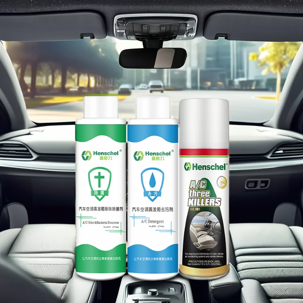 High Quality Auto Car Care Accessory Interior and Air Conditioner Cleaner Spray kit Wholesale Product