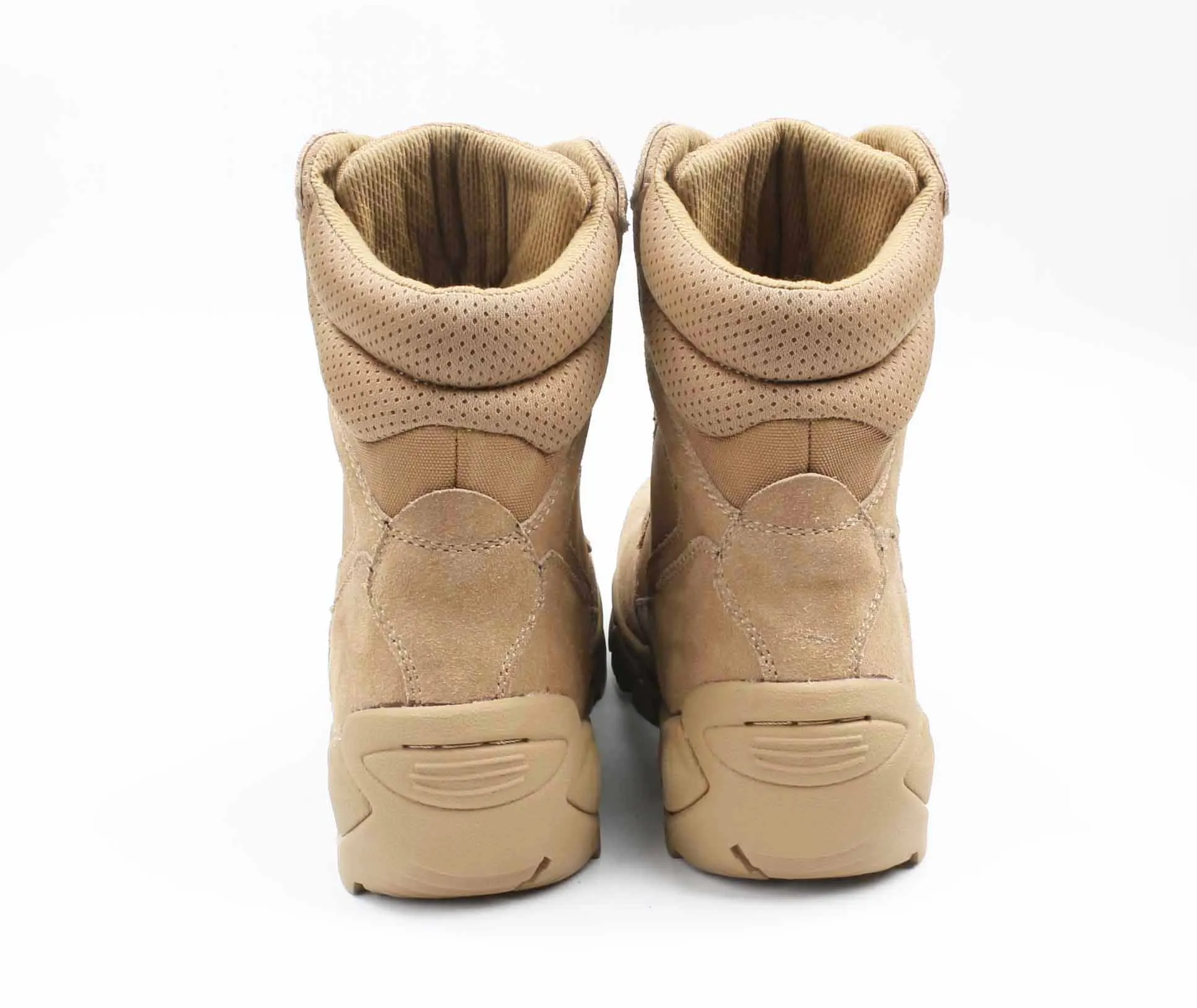 Popular rubber outsole steel toe combat high quality mens working safety shoes