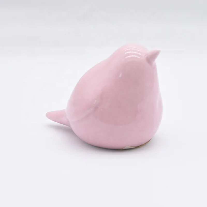 Hand-Made Craft Hot Sale Animal Statue Shape Sculpture Decoration Figurine Ceramic Bird