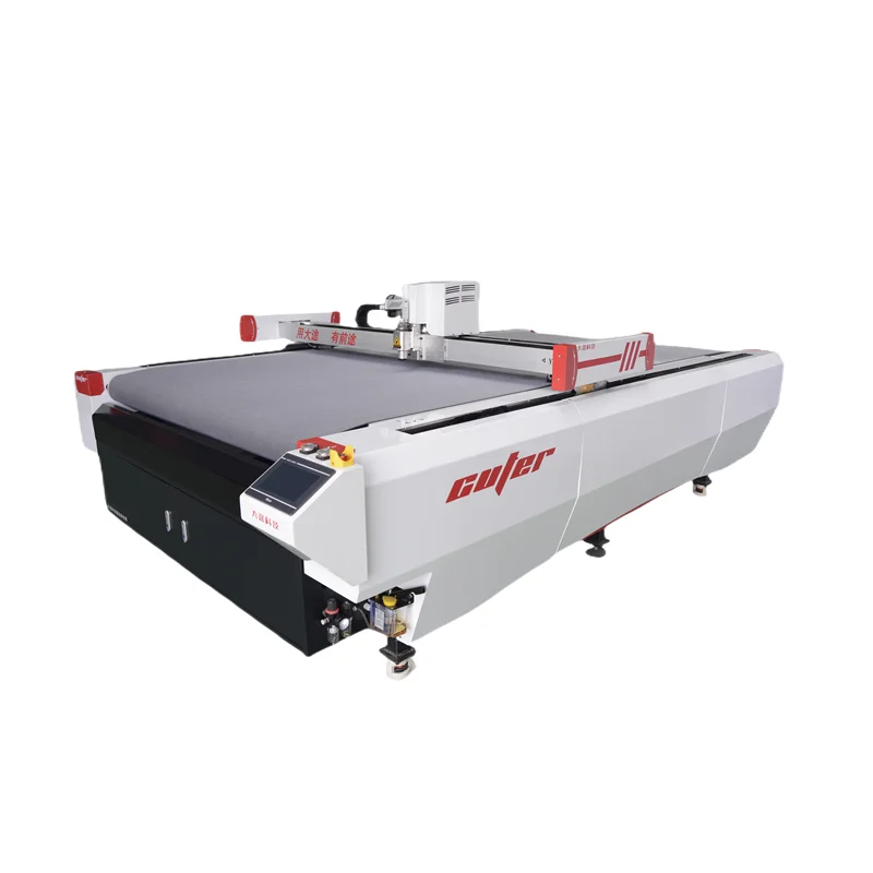 Fur Cutting Machine Oscillating Plotter Garments Round Cutter Digital Knife Cutting Machine