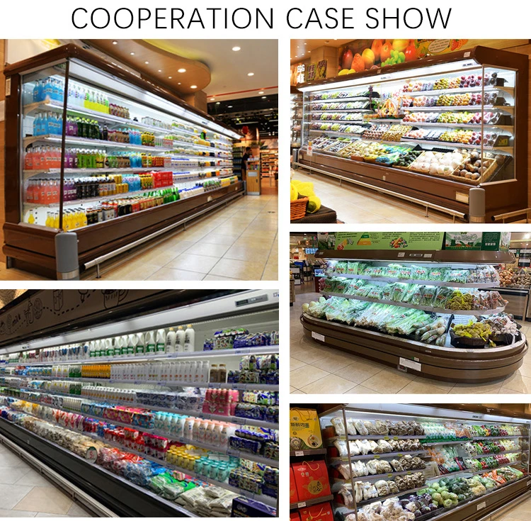 showcase chiller display