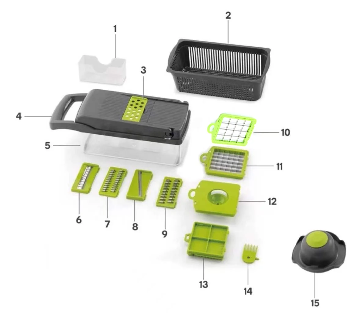 Многофункциональная овощерезка 15 в 1 для фруктов