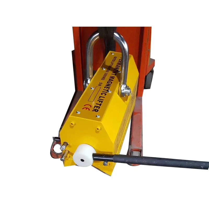 3:1 Design Factor Permanent Industrial Magnet Lifter Powerful Magnetic Lifting 100/200kg Magnet 3 Lifting Crane Permanent Magnet