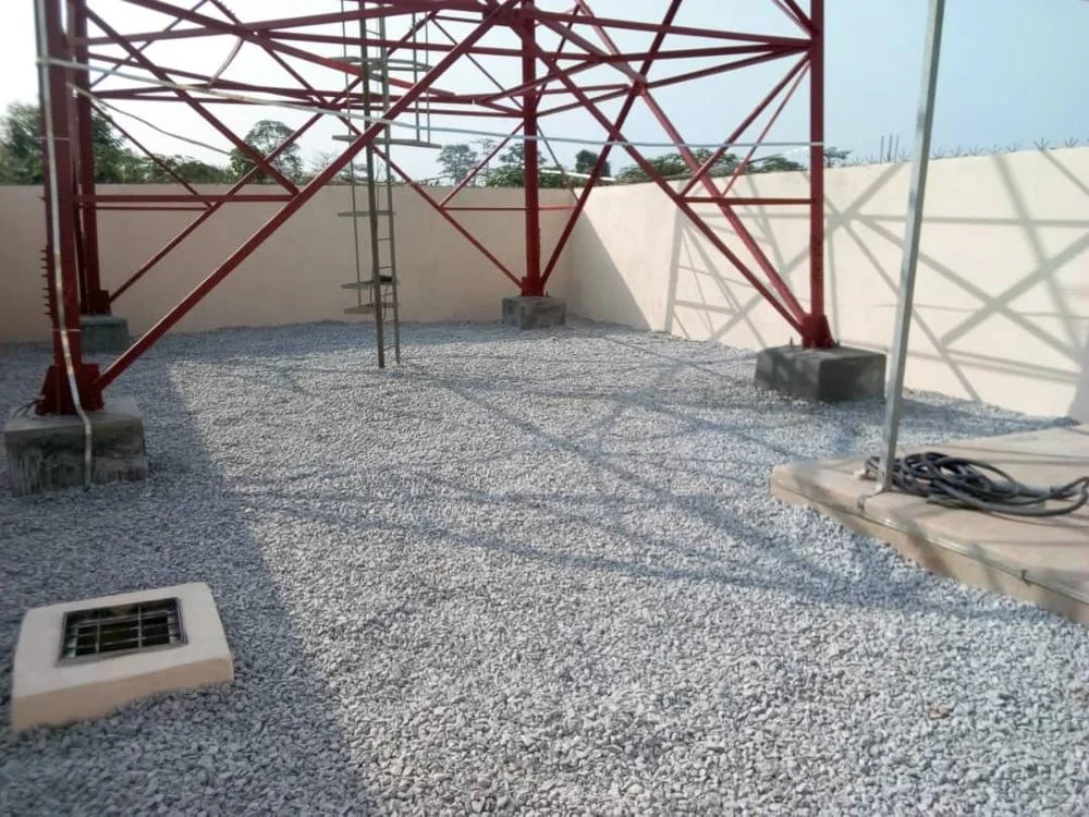 SST telecommunication lattice angular high steel towers