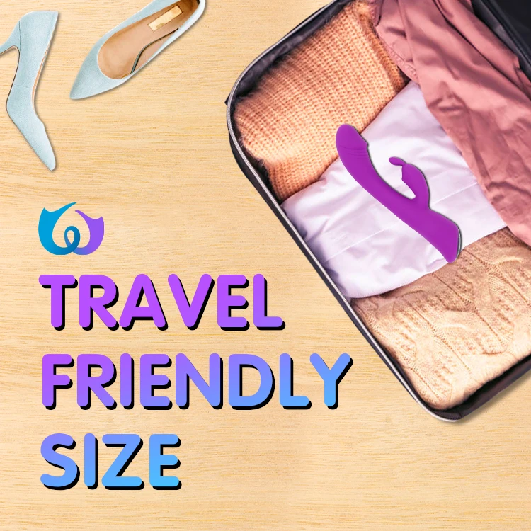 
PALOQUETH High Quality Waterproof Rechargeable G Spot Rabbit Vibrator Sex Toys free dildos and vibrators for Women 