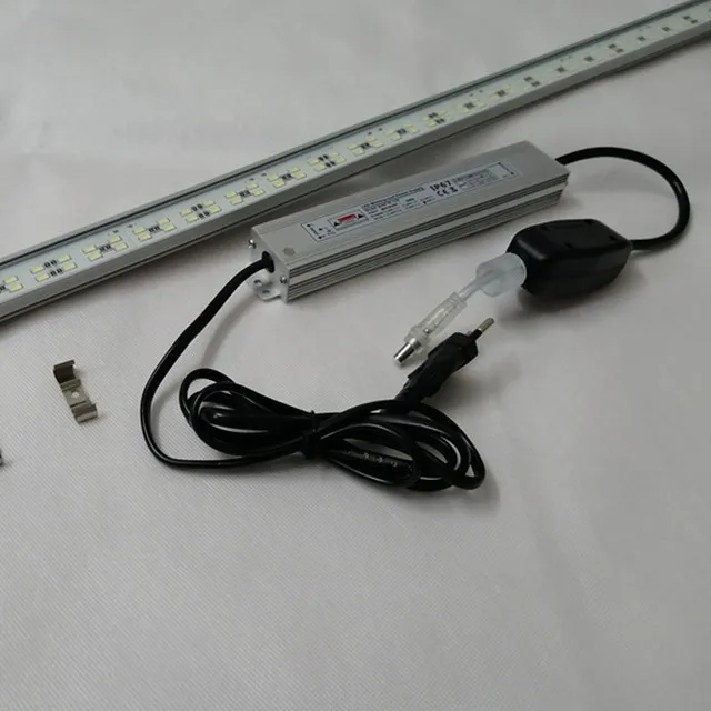 15cm 30cm 50cm 80cm 100cm 120cm 150cm white blue red custom any color plants fishes bar aquarium led wrgb lights