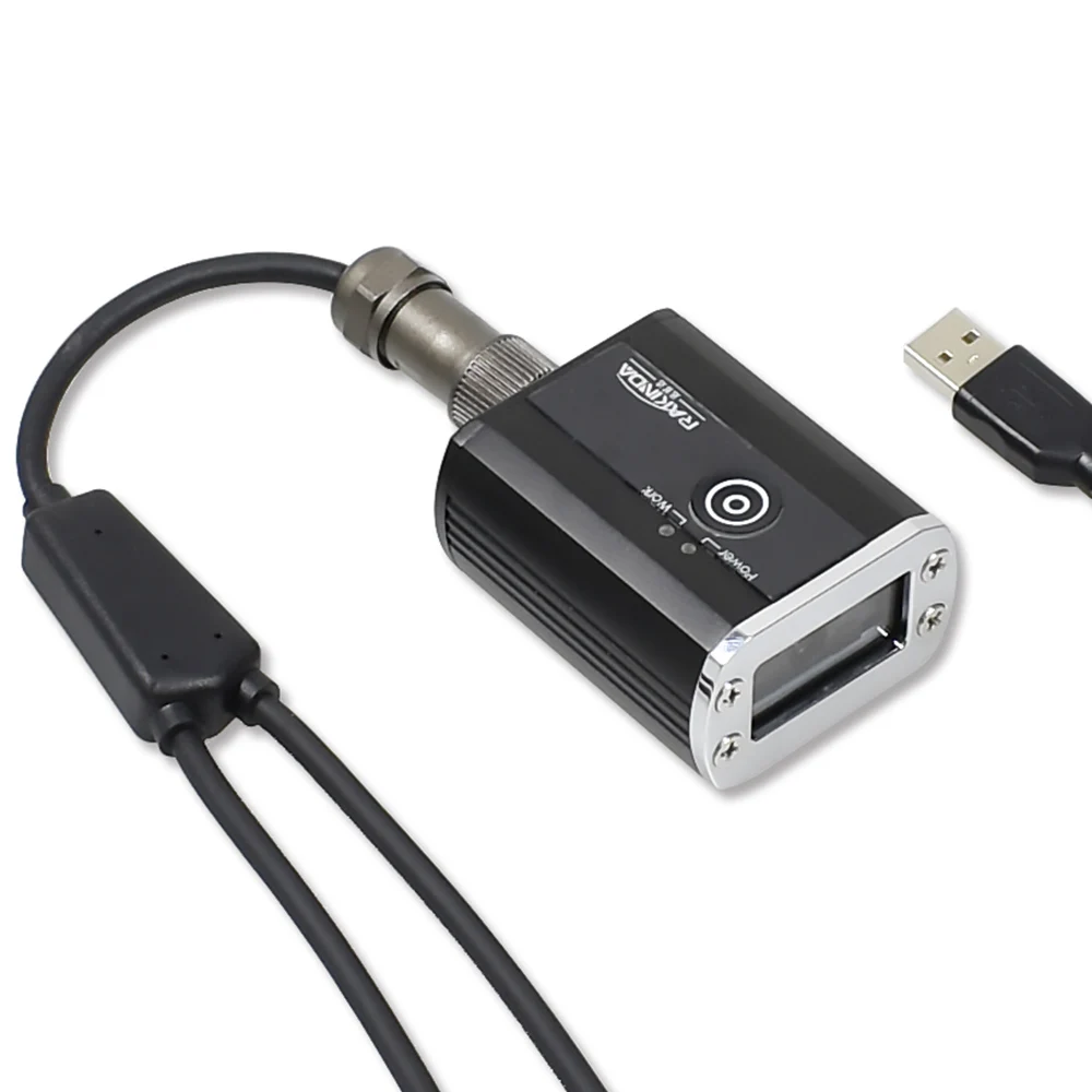 RS232 USB интерфейс металлический корпус промышленный прочный 1D 2D сканер штрих-кодов с фиксированным креплением