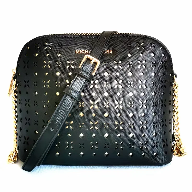 Лидер продаж, Модная элегантная женская сумка на плечо с цепочкой MK, сумка, кошелек с изгибом цветка