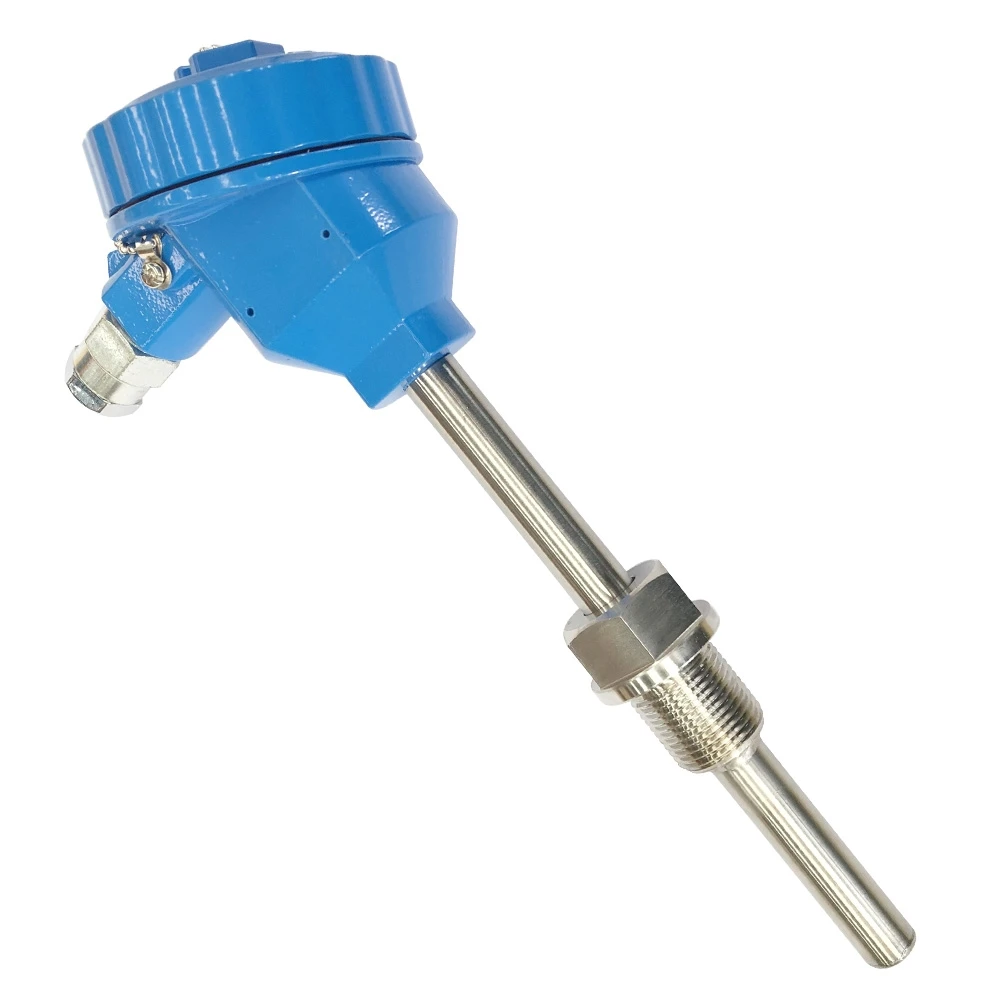 Tungsten-rhenium k type thermocouple with tungsten protection tubular