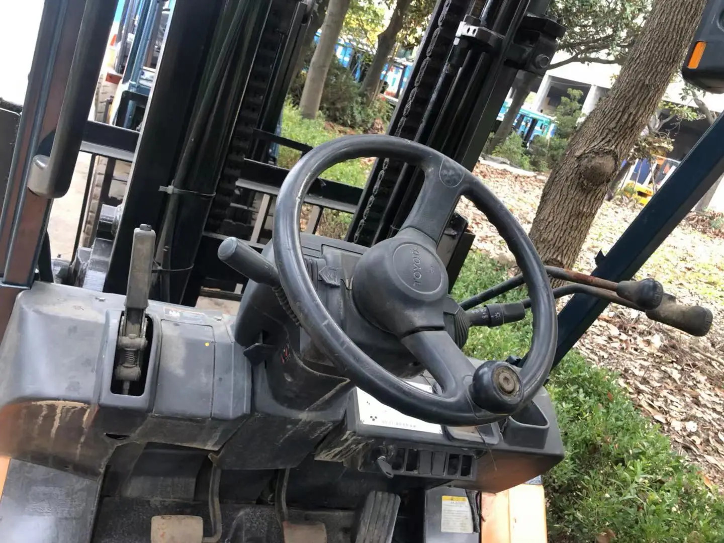 Japanese TOYOTA 5 ton 7FD50 used secondhand diesel forklift high quality cheap price