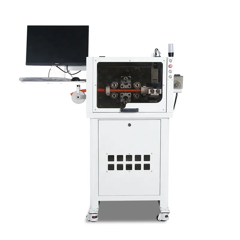 TR-1200YS Automatic Plastic Bellows Tube Pipe Cutting Machine Small Tube Cutter Automated Corrugated Cutter Machine