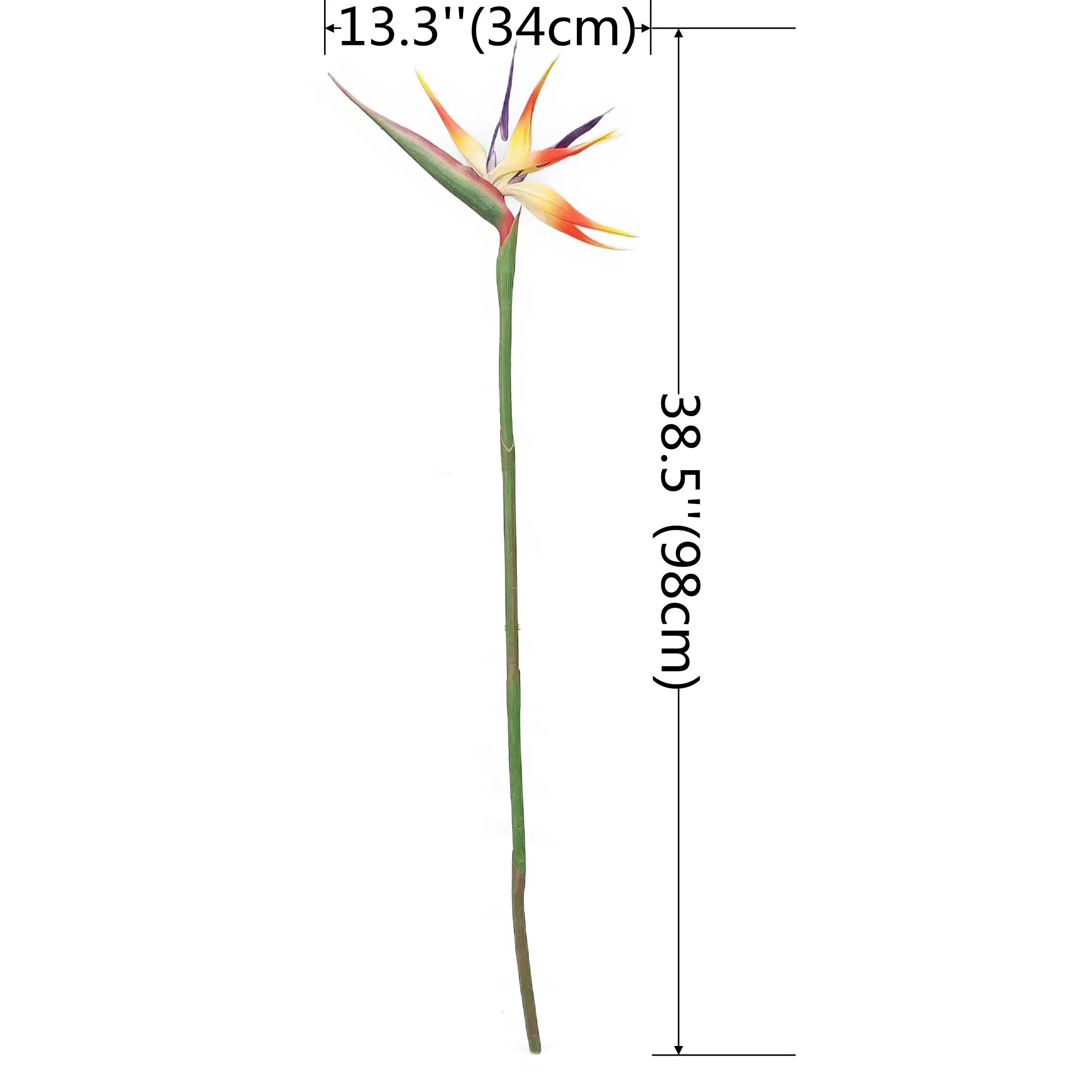 Simulation flower Bird Of Paradise for home decoration factory wholesale