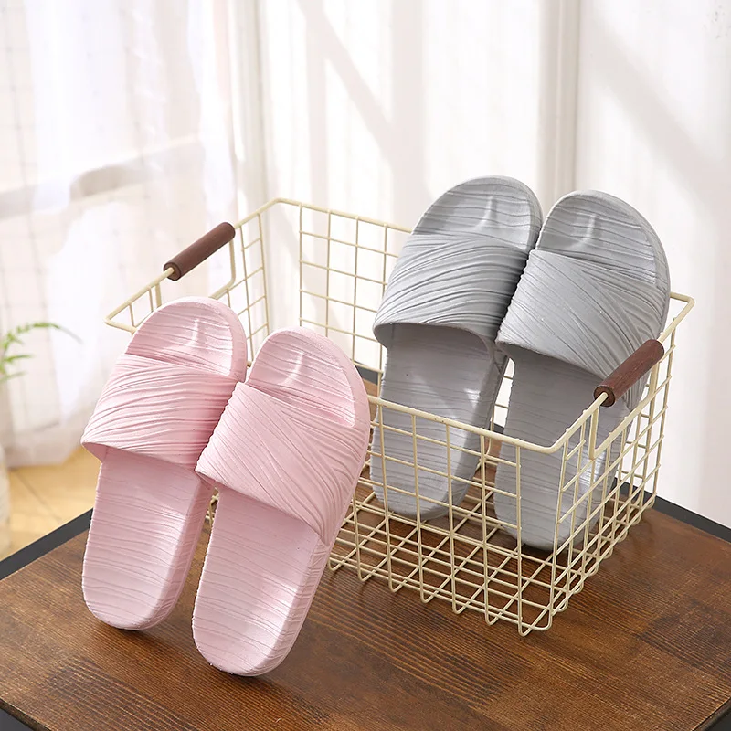 Unisex Folding Slippers Slides Travel Spa Slippers Guest Indoor Room Business Men Women Trip Party Slippers with Bag