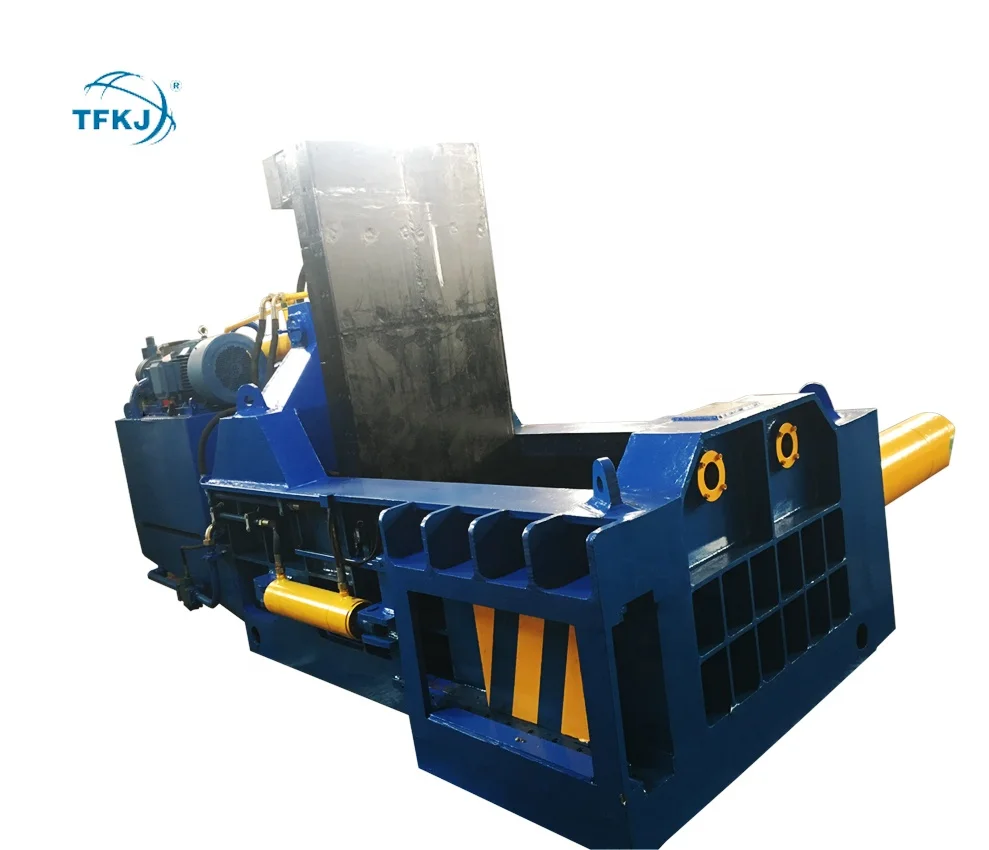 Baler Machine For Scrap Metal Waste Copper Recycling Machine Metal Scrap Baler