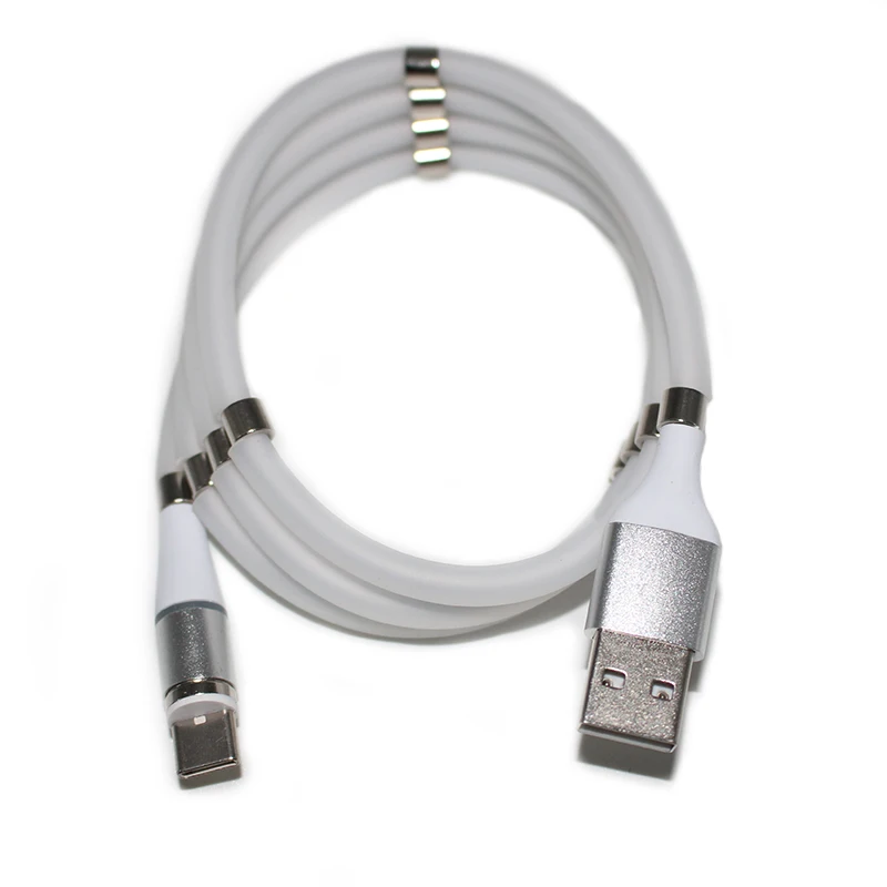 Плетеный Micro 180 градусов вращения 1 м мобильный телефон игровая камера компьютер usb Дата-кабель