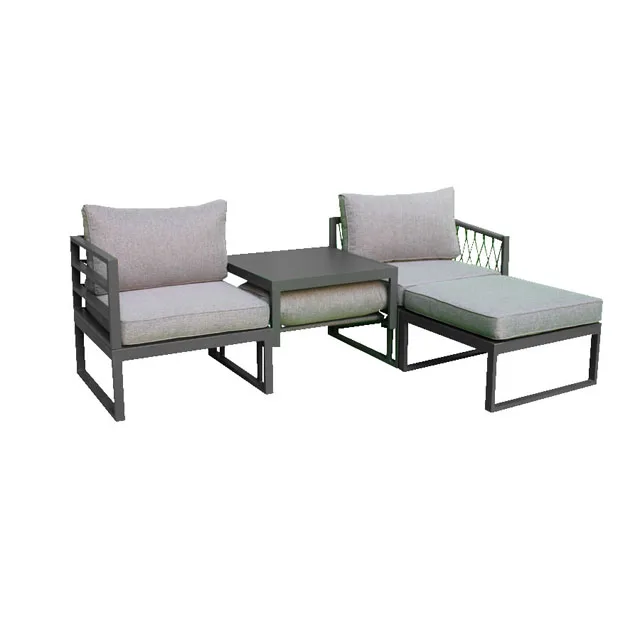 
Alu. sofa 4pcs set 