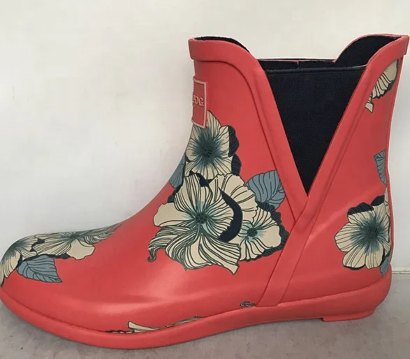 Западное Новое поступление женские водонепроницаемые складные Лучшие резиновые сапоги для женщин