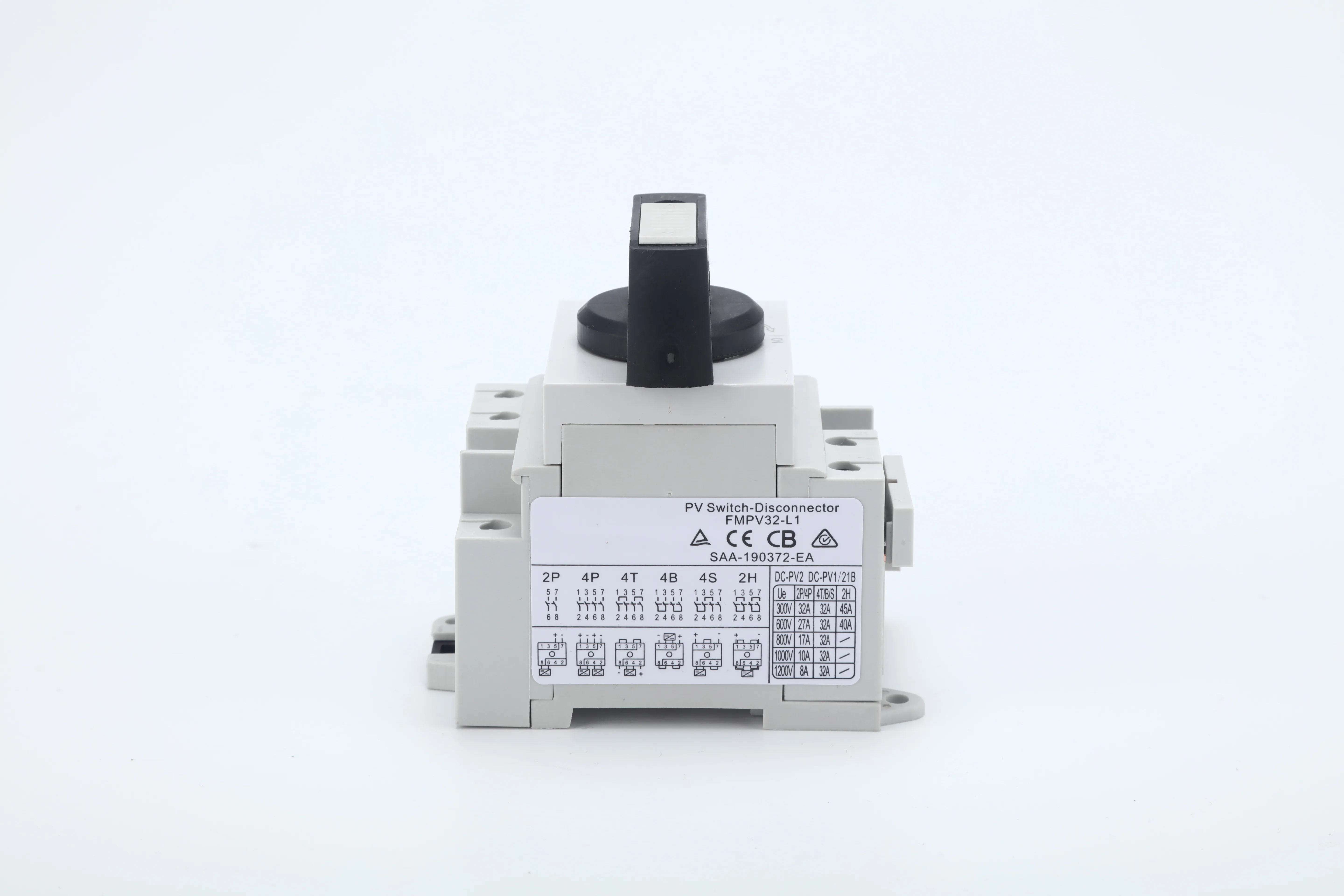 
1200V DC PV2 Solar Switch Disconnector/PV Isolator 