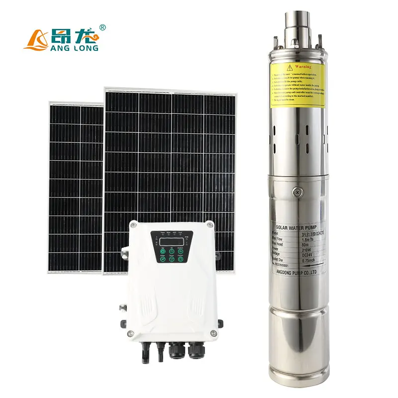 Multistage Brushless submersible Solar Powered Water Pumps For Farm Irrigation South America