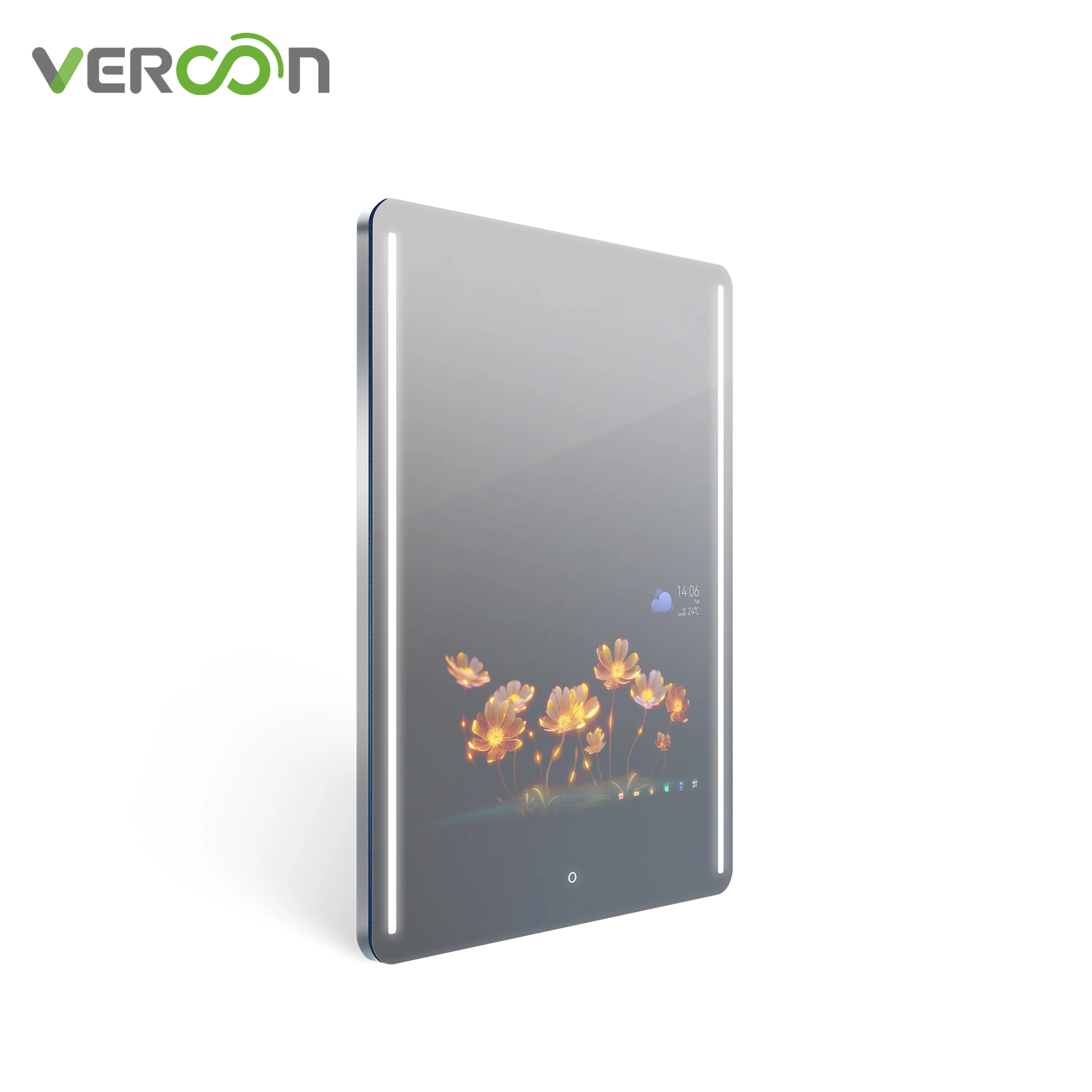 2024 Best-selling Magic LED Smart Bathroom Mirror Modern Luxury Mounted Home and Hotel Android 11 system Waterproof Defogging