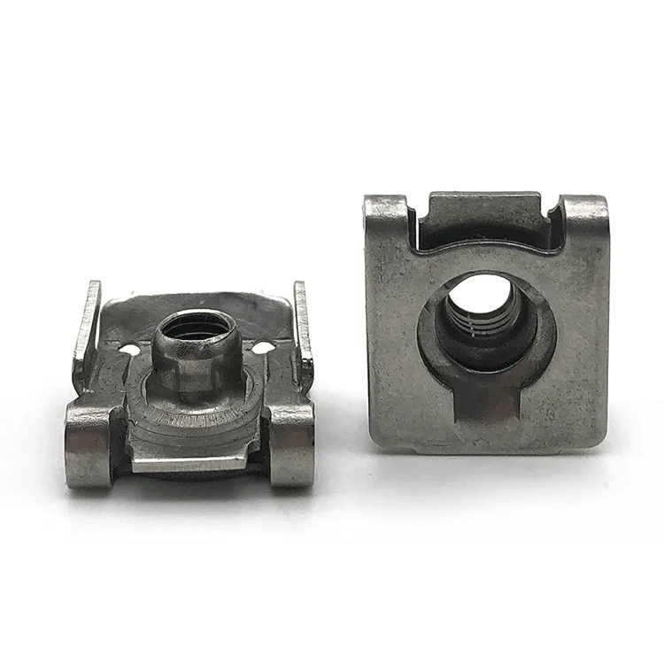 Customized Oem Odm Non-standard Fasteners M4 M5 M6 M8 Stainless Steel Metal Motor Motorcycle Car U U-type Clip Nuts  