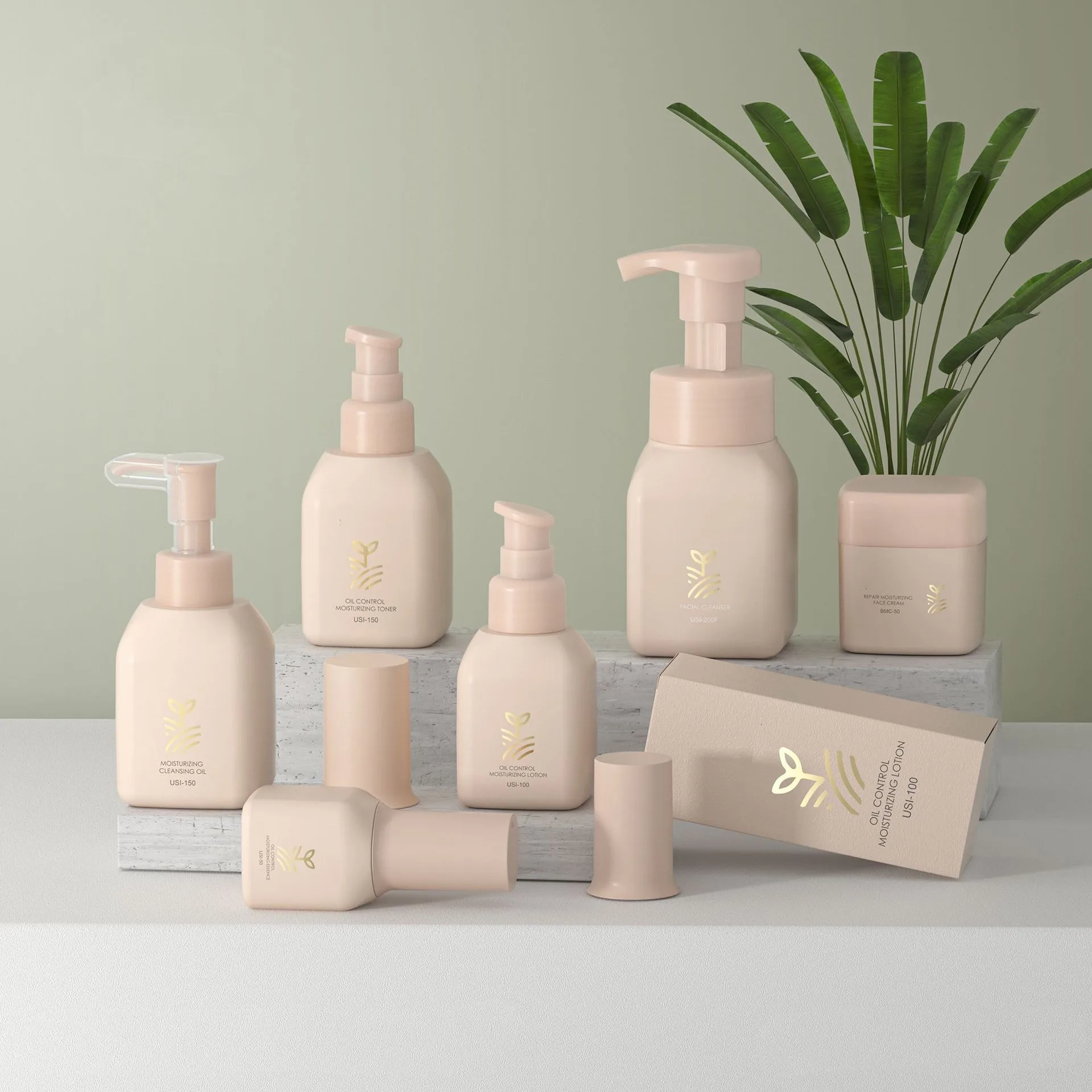 200ml 300ml 400ml square Colored Foaming Liquid Soap Hand Wash Bottle 150ml Pet Plastic Dispenser Soap Foam Pump Bottle