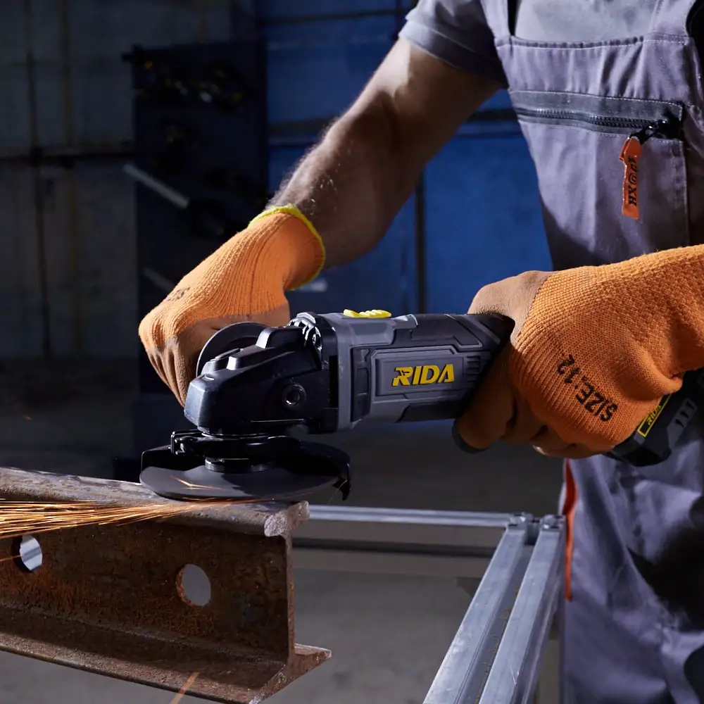 20V Cordless grinder Variable Speed Angle Grinder for Granite Concrete Floor Countertop Polishing Grinding