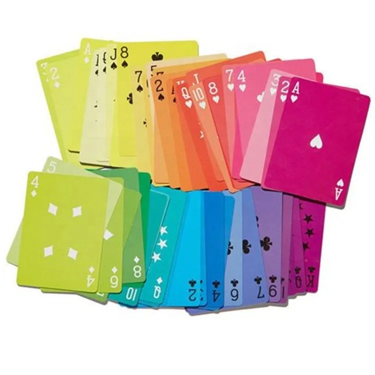 Custom Waterproof Plastic Playing Card  Gold Game Card Printing PVC Poker Card casual games For Adults