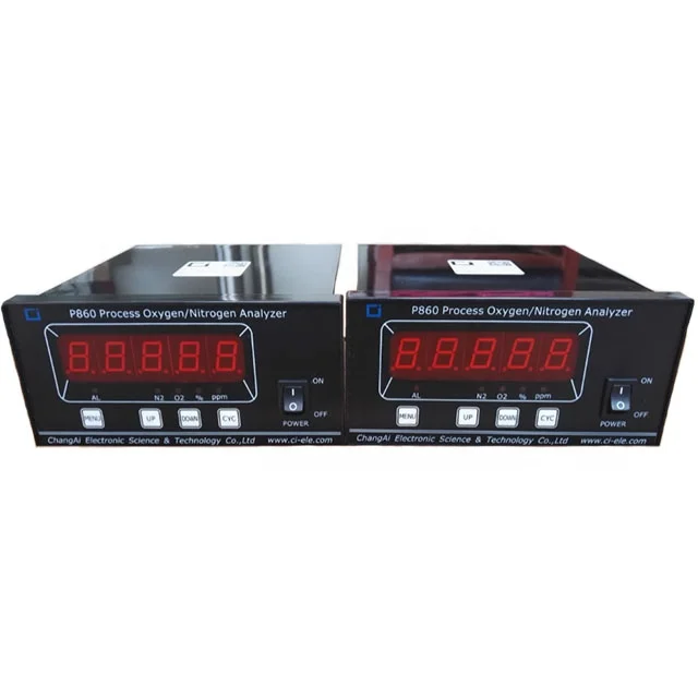 Precision Electrochemical Trace Oxygen Analyzer Auto-Ranging for Beverage Grade CO2 Monitoring