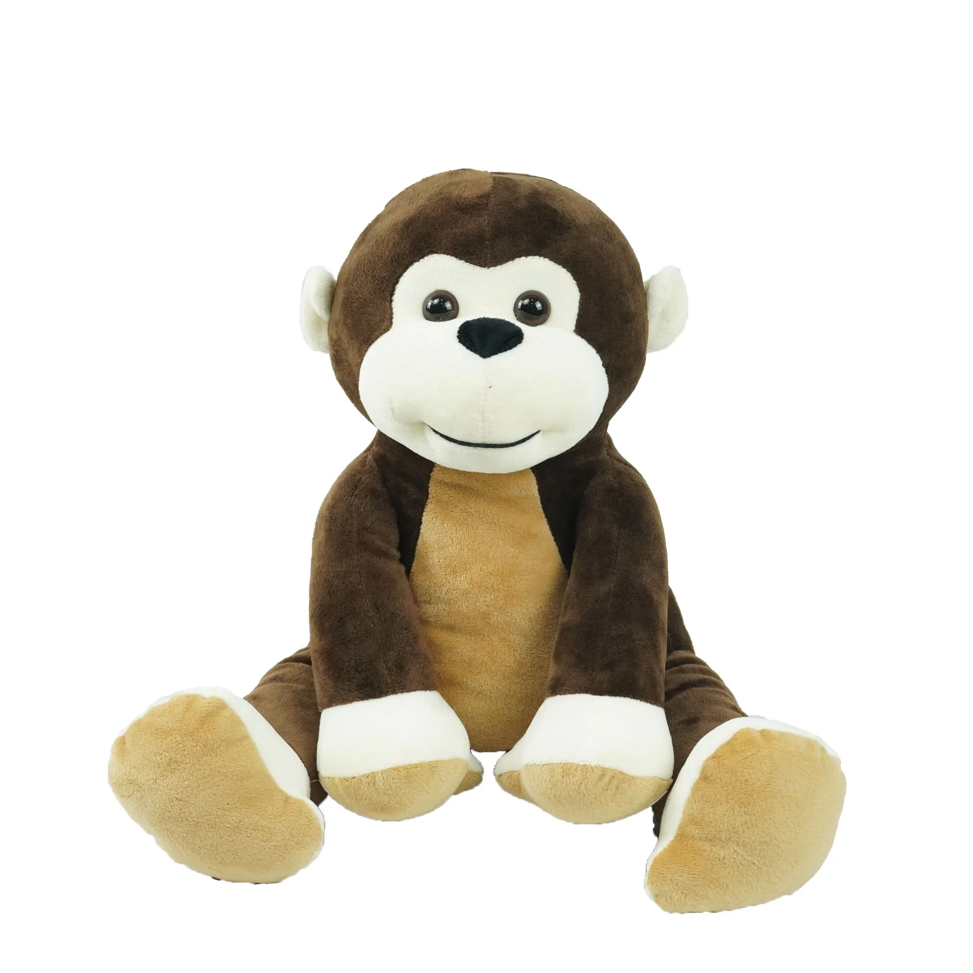 2020 hot Amazon cute plush monkey toy custom design super soft doll and stuffed wild animal toys